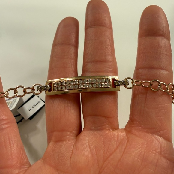 Levian 14k Gold Chain Bracelet. - Picture 7 of 12
